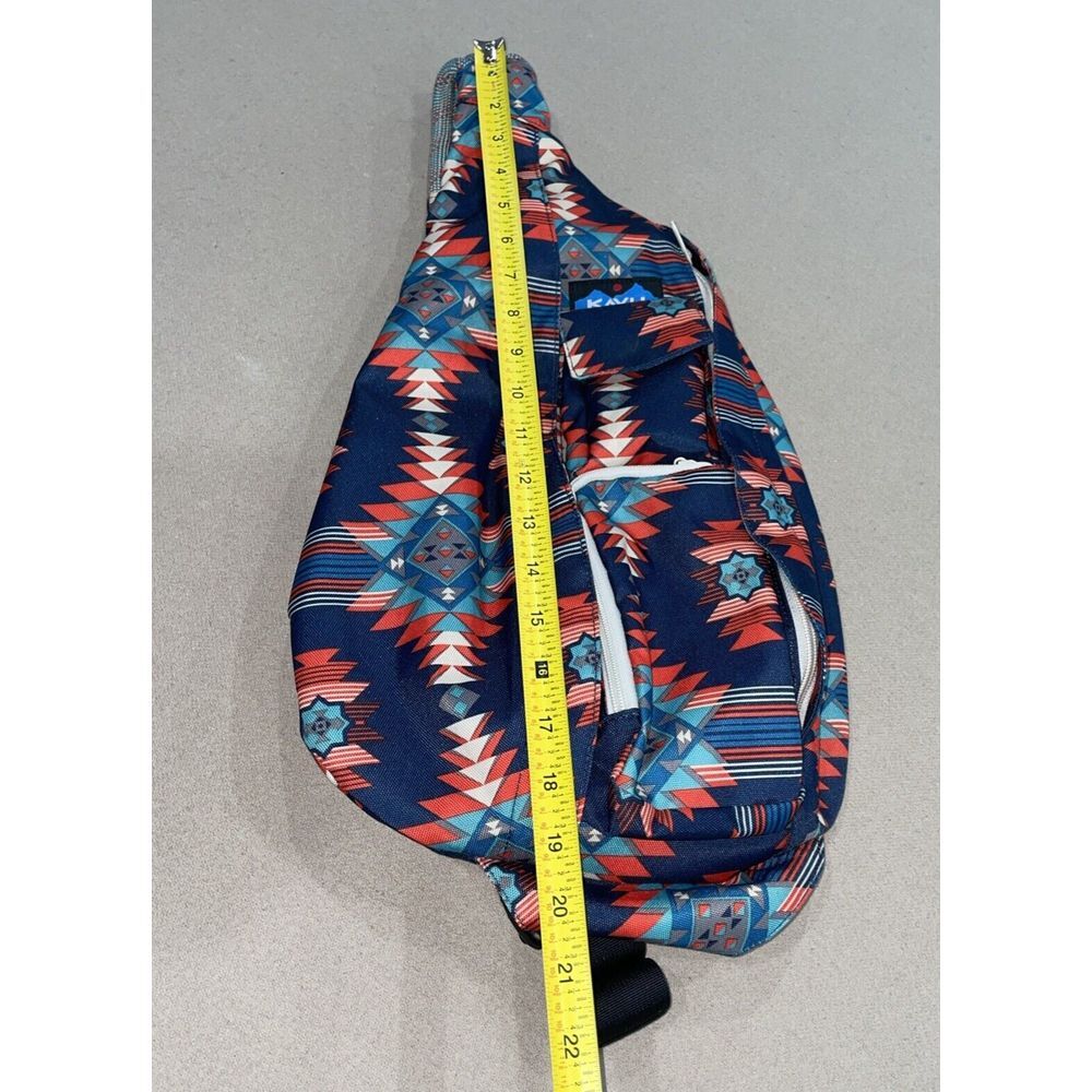 Kavu Rope Sling Bag Rare‎ Navajo Aztec Pattern - Picture 10 of 13